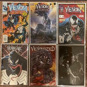 Venom Lethal protector # 1 Shattered, Venom War # 1, Venom # 23 Variant